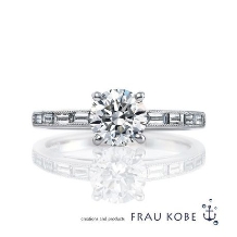 FRAU KOBE JAPAN 香川高松店(フラウ コウベ ジャパン 香川高松店):憧れの大きなダイヤモンドの婚約指輪/'0.5カラット エンゲージリング'