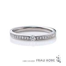 FRAU KOBE JAPAN 香川高松店(フラウ コウベ ジャパン 香川高松店):上品なエタニティリングの結婚指輪 'ダイアリー'