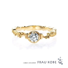 FRAU KOBE JAPAN 香川高松店(フラウ コウベ ジャパン 香川高松店):チャーチ ’リトゥン ボウズ’ ふたりの愛の誓いを記す結婚証明書がモチーフの指輪