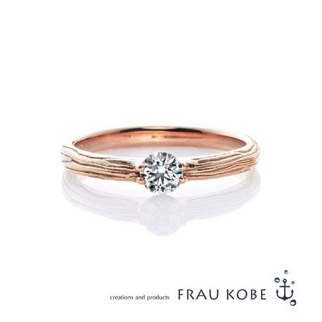 FRAU KOBE JAPAN 香川高松店(フラウ コウベ ジャパン 香川高松店):「幸福」の花言葉を持つ’オリーブ’の婚約指輪／ネイチャー’オリーブ’
