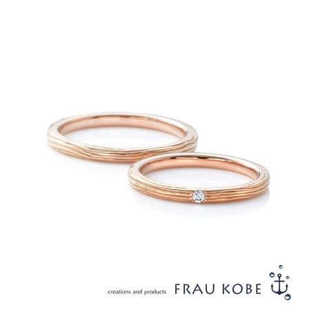 FRAU KOBE JAPAN 香川高松店(フラウ コウベ ジャパン 香川高松店):「幸福」の花言葉を持つ’オリーブ’の結婚指輪／ネイチャー’オリーブ’