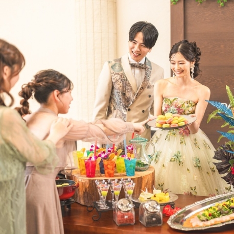 ベルヴィロヴィナテラス：《シェフと楽しむ試食会》満足度◎コース試食×カジュアル婚体験