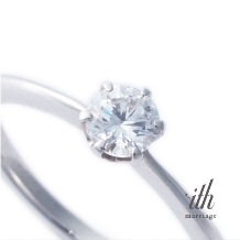 ｉｔｈ（イズ）:【ソリテール】シンプルを極めた王道デザインの婚約指輪