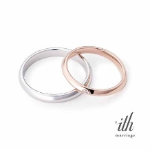 ｉｔｈ（イズ）:【鍛造/スペリオーレ】シャープなシルエットの大人シンプルな結婚指輪