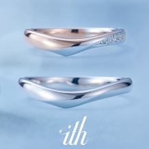 ｉｔｈ（イズ）:【グラーヴェ】ふっくらと指を包む、エレガントで重厚なデザインの結婚指輪