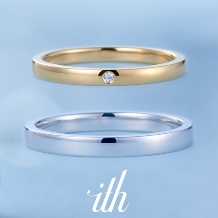 【鍛造/ダカーポ】 ベーシックで洗練された王道の結婚指輪