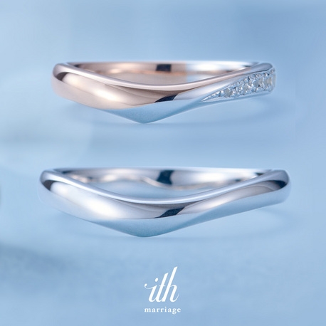 ｉｔｈ（イズ）:【グラーヴェ】ふっくらと指を包む、エレガントで重厚なデザインの結婚指輪