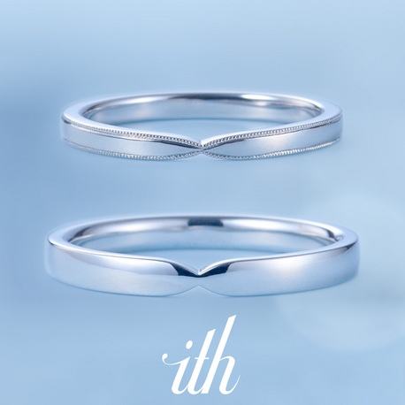 ｉｔｈ（イズ）:【リボン ウーノ】さりげなくくびれるツイストデザインの結婚指輪