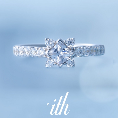 ｉｔｈ（イズ）:【ステラ】瞬く星の輝きをダイヤモンドに宿す婚約指輪
