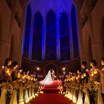 Casa d' Angela Aoyama（カサ・デ・アンジェラ青山）:【16時30分以降の結婚式＊最大103万優待】50名334万→231万！夜景とキャンドル煌めくトワイライトプラン