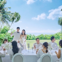 ザ・ギノザリゾート　美らの教会／アールイズ・ウエディング：【ゲスト満足を叶える美食重視】おもてなし婚プラン：