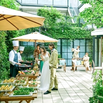 結婚式場：【限定開催】貸切邸宅×ウェルカムParty*Amazon1.5万&amp;試食