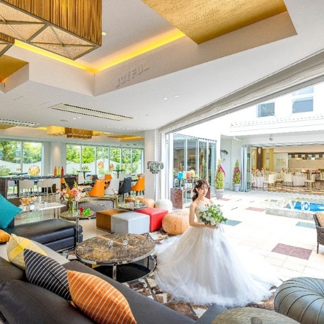 ラ・メゾン Ｓｕｉｔｅ りんくう：【10名49.8万円】挙式×食事会×フォト婚相談会&試食会