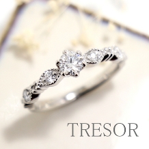 TRESOR（トレゾア）:manege（メリーゴーランド） 温かな雰囲気と繊細さを合わせ持ったリング
