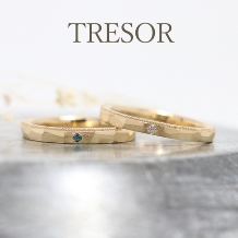TRESOR（トレゾア）:【二つとない手作り感が残る個性的なリング】faire main 手作り