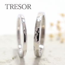 TRESOR（トレゾア）:【神戸の工房で作られるふたりのリング】鍛造