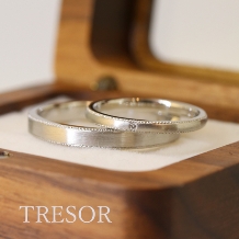 TRESOR（トレゾア）:【 いとゆい 】 ふたりの未来を、やわらかな輝きで結び続けます