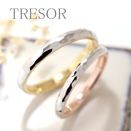 TRESOR（トレゾア）:【神戸で見つかるふたりのリング】faire main 手作り