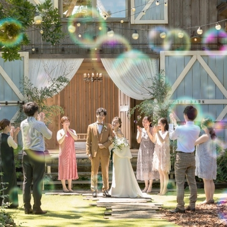 ＢＡＲＮ＆ＦＯＲＥＳＴ（バーン　アンド　フォレスト）：見学全て無料☆平日2組まで☆豪華試食×さらにドレス特典45万円