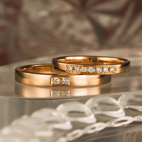 結婚指輪手作り.com:結婚指輪手作り.com（ダイヤモンド7石の手作り結婚指輪）