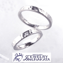 ジュエリームナカタの婚約指輪&結婚指輪