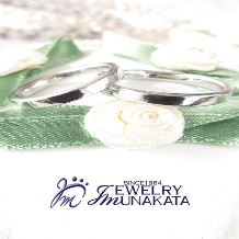 ジュエリームナカタの婚約指輪&結婚指輪