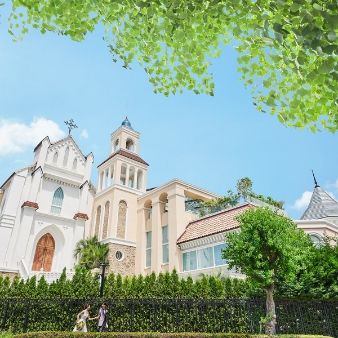 結婚式場：追加1席【当館人気No1】Gift5万×大聖堂×ガーデン体感