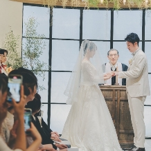Le chic unjour（ラシック アンジュール）:【1月～3月開催 40名161万円】限定特典付◆プレ花嫁絶賛”対面式チャペルでアットホームな感動挙式