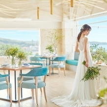 ブルー インフィニティー:少人数挙式+会食6名様プラン ¥ 196,500: