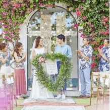 ブルー インフィニティー:ガーデンウェディング+会食6名様プラン☆ 268,000円: