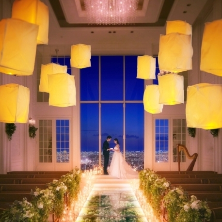 ラグナヴェール ＳｋｙＴｅｒｒａｃｅ（ＬＡＧＵＮＡＶＥＩＬ ＳｋｙＴｅｒｒａｃｅ）：【4万円GIFT】駅徒歩1分×全天候安心｜全ゲスト満足の絶景挙式