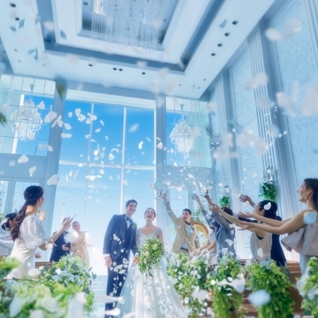 ラグナヴェール ＳｋｙＴｅｒｒａｃｅ（ＬＡＧＵＮＡＶＥＩＬ ＳｋｙＴｅｒｒａｃｅ）：＼1件目限定*4万円GIFT＆ドレス2着／花嫁ALL体験×三ツ星試食