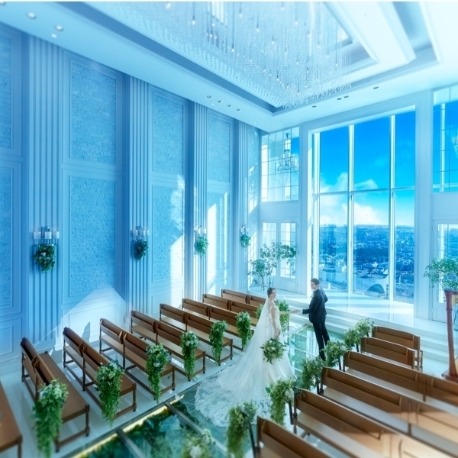 ラグナヴェール ＳｋｙＴｅｒｒａｃｅ（ＬＡＧＵＮＡＶＥＩＬ ＳｋｙＴｅｒｒａｃｅ）：祝日SP*8万GIFT＆宿泊5万特典｜駅1分×全天候*絶景チャペル&試食