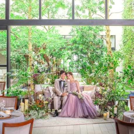 ＬＡＺＯＲ　ＧＡＲＤＥＮ　ＮＡＧＯＹＡ（ラソール　ガーデン・名古屋）：【名駅5分×1組貸切】3万ギフト&衣裳48万×コース仕立て無料試食