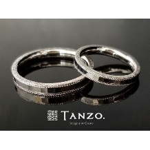 ＴＡＮＺＯ．(鍛造指輪):[TANZO]こだわりの面取りカットの結婚指輪