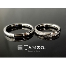 ＴＡＮＺＯ．(鍛造指輪):[TANZO]煌びやかで美しい結婚指輪