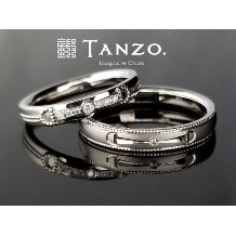 [TANZO]『ハミ』デザインの結婚指輪