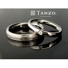 [TANZO]鍛造で鍛え上げた美しく重厚なプラチナの結婚指輪