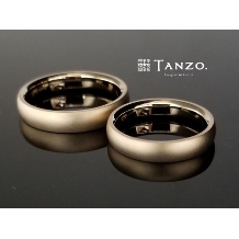 ＴＡＮＺＯ．(鍛造指輪):[TANZO]オリジナルカラーのつや消しで、落ち着いた仕上りの結婚指輪