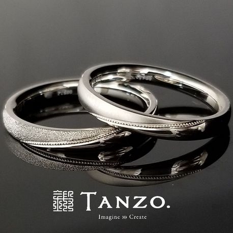 ＴＡＮＺＯ．(鍛造指輪):[TANZO]お揃い感を大事にした、こだわりのご結婚指輪