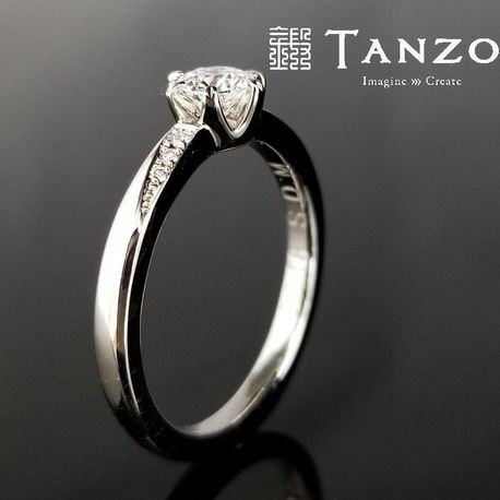 Tanzo 華やかなデザインのご婚約指輪 Tanzo ゼクシィ