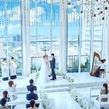 アヴァンセリアン大阪:【挙式のみプラン】大空に包まれる天空チャペルで叶う感動挙式