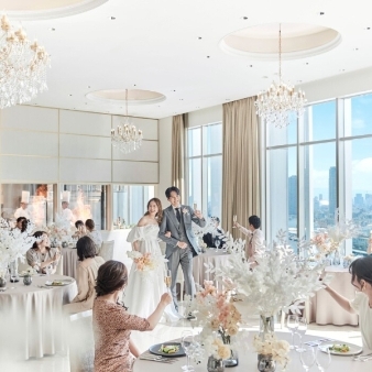 結婚式場：JTB3万円ギフト進呈☆和牛＆オマール食べ比べ×料理ランクUP特典