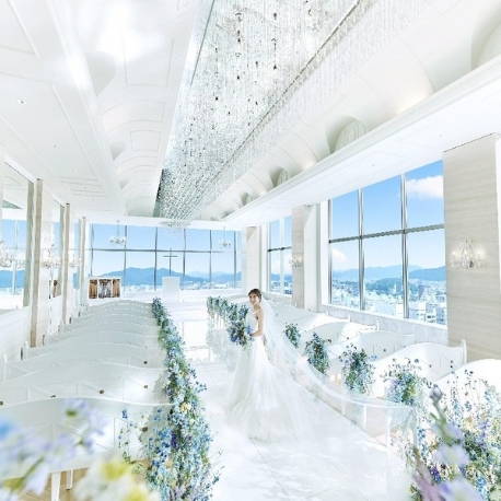 ホテルモントレ姫路：【天空のチャペル】感動挙式体験＊国産牛コース試食×2万ギフト