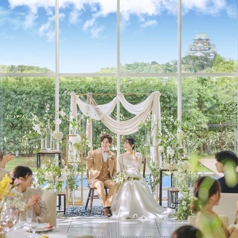 結婚式場：【150万特典＆9万ギフト】駅近*緑溢れるナチュラル挙式体験