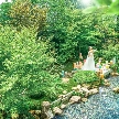 【プライベート空間で非日常をゆっくり体感】四季折々の風情を感じさせる日本庭園と近代建築の調和が織りなす上質なくつろぎ。このフェアのために全館開放しているので、非日常感を楽しみながらゆっくりと見学を