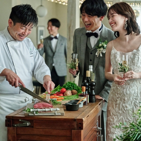ｔｈｅ　Ｔｅｒｒａｃｅ（ザ テラス）：《大切な人と叶える少人数婚》心温まる美食のおもてなし体験♪