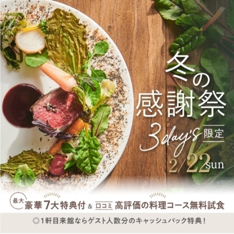 ｔｈｅ　Ｔｅｒｒａｃｅ（ザ テラス）：＼冬の感謝祭＊3day's限定／最大50万特典＆卒花人気のコース試食