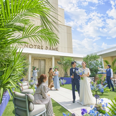 ノートルダム大阪ＯＮＥ：連休ラスト特典◎＼5万ギフト×140万優待／絶景ロケ花嫁体験