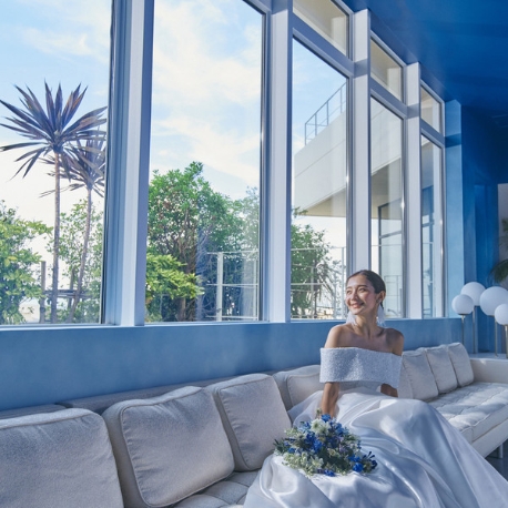 ノートルダム大阪ＯＮＥ：【2組限定】空×海を一望★ドレス見学＆スペシャル試食付フェア